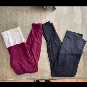 PinkBlush maternity leggings - size medium